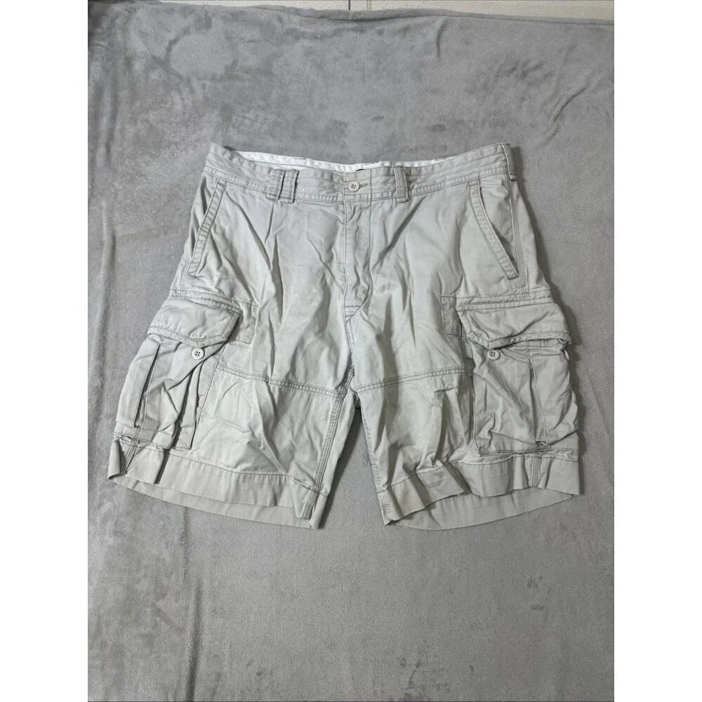 Polo Ralph Lauren Cargo Shorts Men’s 38 Khaki Beige Classic Fit Utility